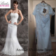 Illustration for article titled These Knock-Off Wedding Gowns Are a Carnival of Horrors